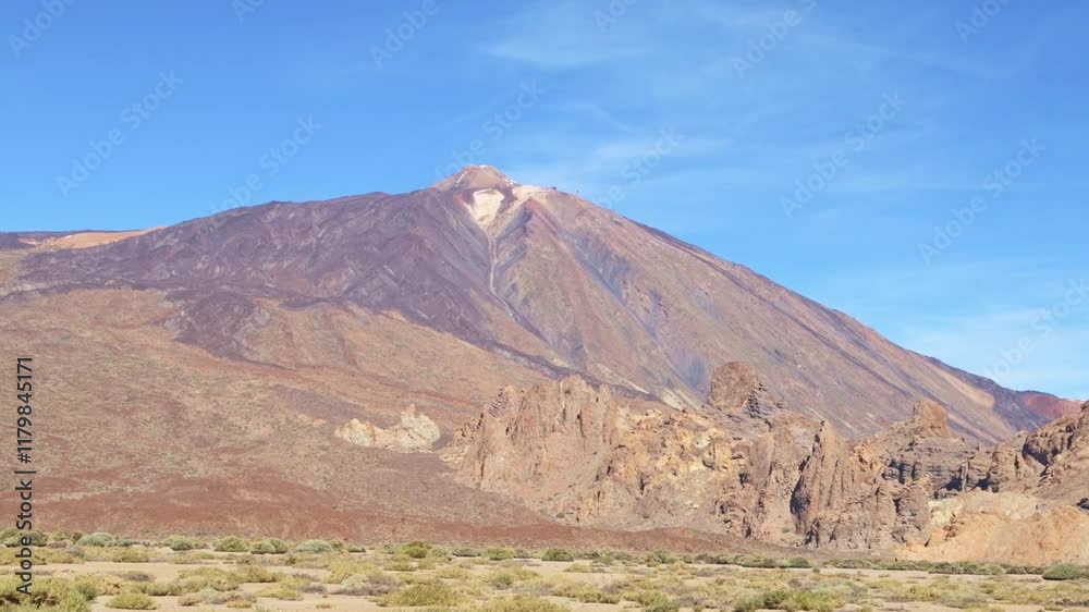 View towards Mount Teide, Tenerife, Canary Islands View towards Mount Teide, Tenerife, Canary Islands