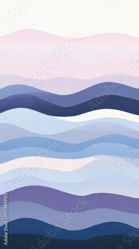 abstract background with waves