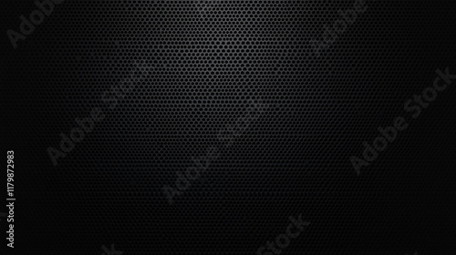 Wallpaper Mural Aluminum matte gray metal texture background, metal net isolated on black background Torontodigital.ca