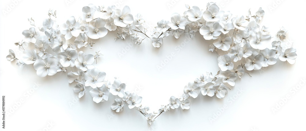 Valentine's day heart frame with flowers romantic wallpaper Valentine's day heart frame with flowers romantic wallpaper