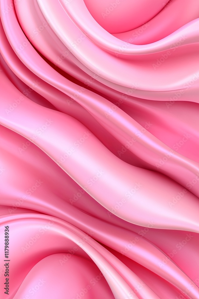 Fototapeta premium Soft 3D Pastel Pink Background for Design Projects