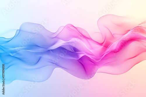 Beautiful wavy colorful abstract background