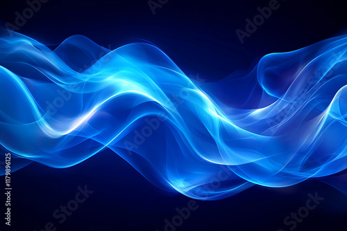 Beautiful wavy colorful abstract background