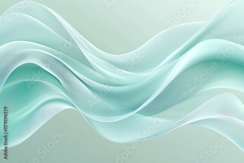 Beautiful wavy colorful abstract background