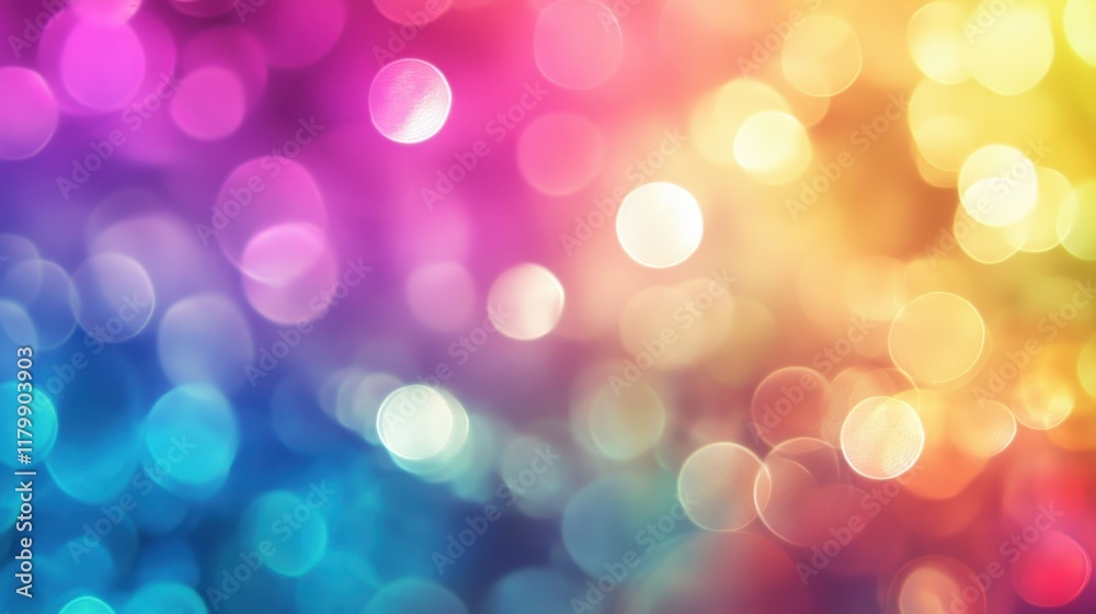 Vibrant Abstract Background with Colorful Bokeh Effect in Shades of Pink, Blue, Yellow, and Green for Creative Design and Artistic Projects Vibrant Abstract Background with Colorful Bokeh Effect in Shades of Pink, Blue, Yellow, and Green for Creative Design and Artistic Projects