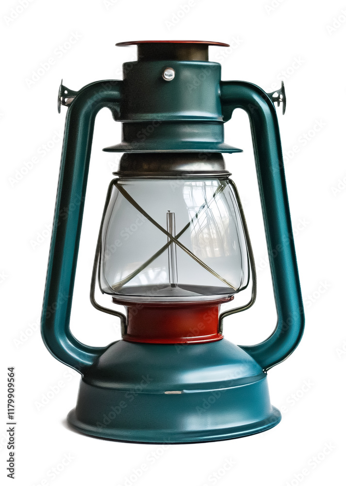 Camping Lantern Stand for Convenient Lighting - Isolated on White Background Camping Lantern Stand for Convenient Lighting - Isolated on White Background