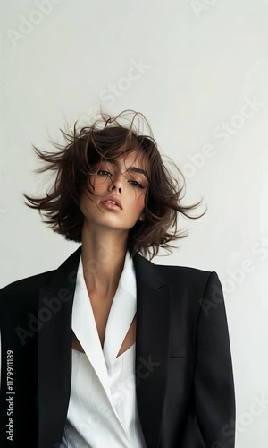 Model with a Captivating Gaze