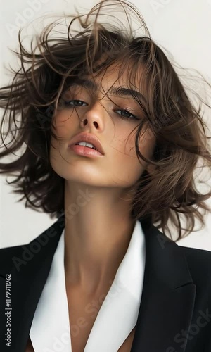 Model with a Captivating Gaze