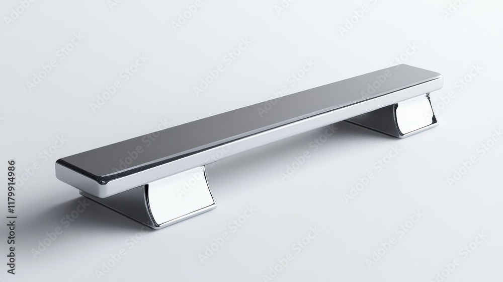 Sleek Chrome Cabinet Handle for Modern Interiors Sleek Chrome Cabinet Handle for Modern Interiors