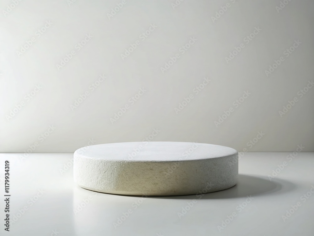 Minimalist White Stone Podium Product Display - Long Exposure Photography Minimalist White Stone Podium Product Display - Long Exposure Photography