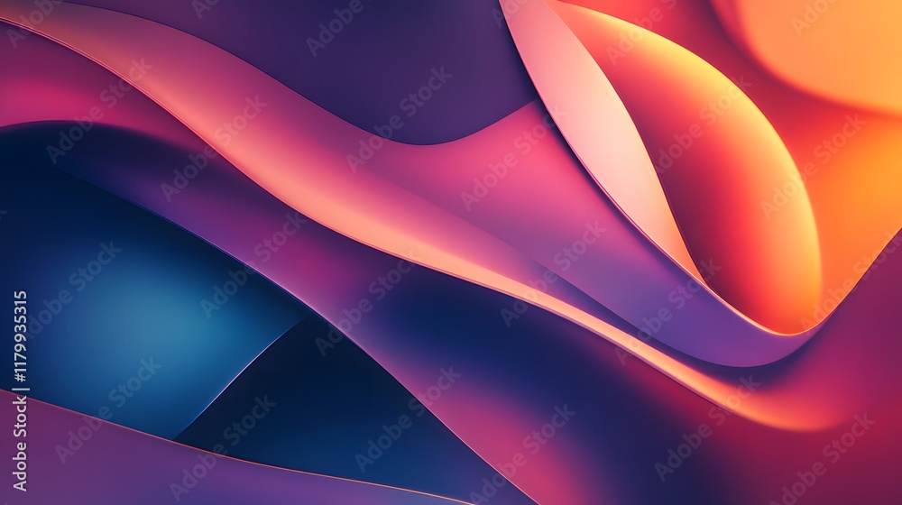 Fototapeta premium Elegant mockup design in a modern style, emphasizing sharp contrasts and sleek visual appeal