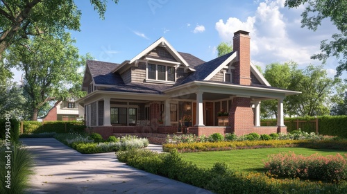 Single-family housing remains a staple in suburban areas. photo