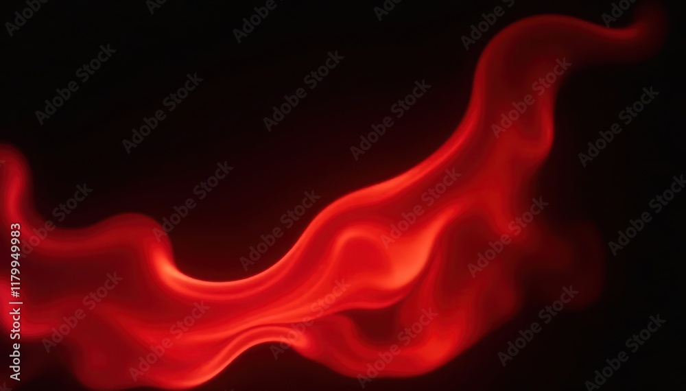 Close-up of isolated red flame with sharp edges and vibrant colors against black space, blazing, red Close-up of isolated red flame with sharp edges and vibrant colors against black space, blazing, red