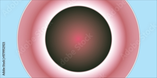 Here's a refined version of your concept:  

**Circle button, colorful, elegant, logo reveal, animation intro, technology, pink magnifying glass, spheres, soft background.**  

Would you like me to ex