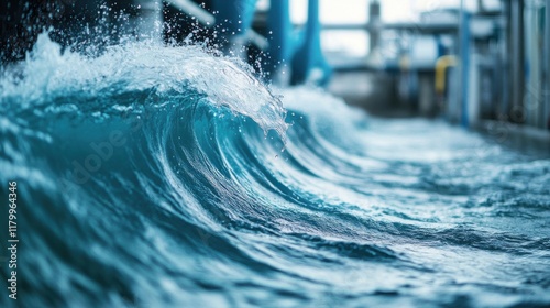 Harnessing wave power innovative ocean solutions sustainable marine energy photo