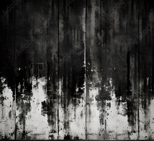 Wallpaper Mural Grunge metal wall texture background, suitable for Halloween theme background, old cracks in cement, dusty old film effect texture, horror concrete imitation facade wall, generative AI	 Torontodigital.ca