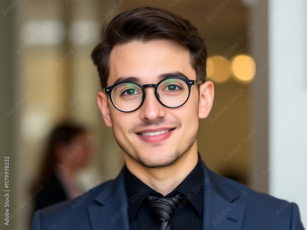 portrait of a smiling businessman portrait of a smiling businessman