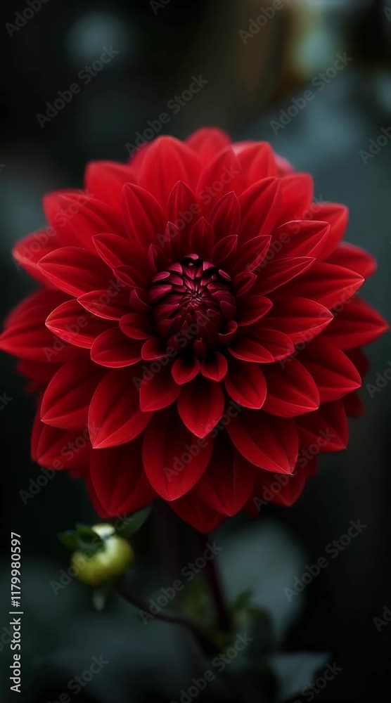 close flower red dahlia closeup herbaceous perennial plant full frame background freshness fragility nature growth outdoors nobody no