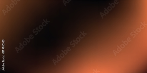 Abstract black and orange background. Abstract dark background. Banner for advertise product on website. Space for text. Vector illustration.