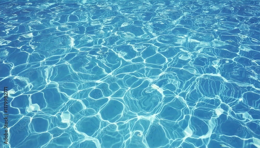 Textua de água de piscina Textua de água de piscina
