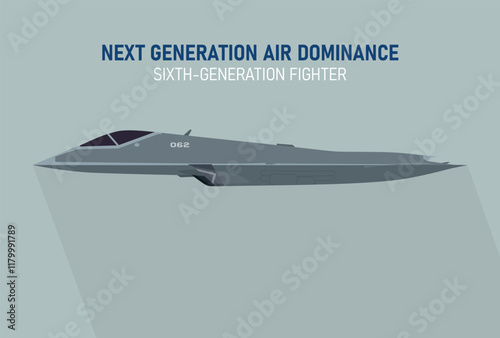 Ultra-Modern Next-Gen Air Dominance: Sixth-Gen Fighter Jet