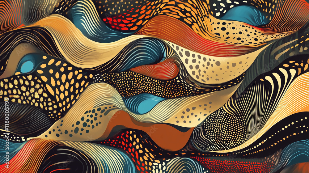 Naklejka premium abstract colorful background