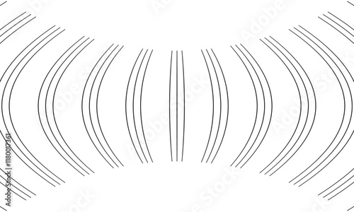 abstract simple black thin line squeeze pattern suitable for background.