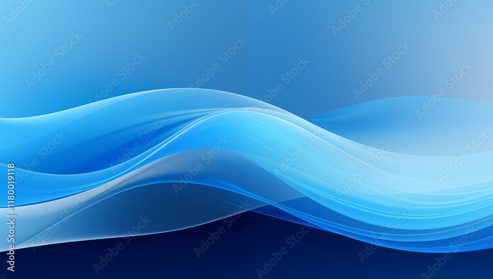Flowing blue curves that bring a sense of calm and elegance to any project Flowing blue curves that bring a sense of calm and elegance to any project