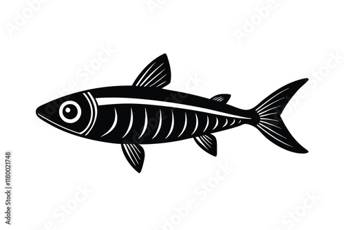 illustration of a mackerel fish