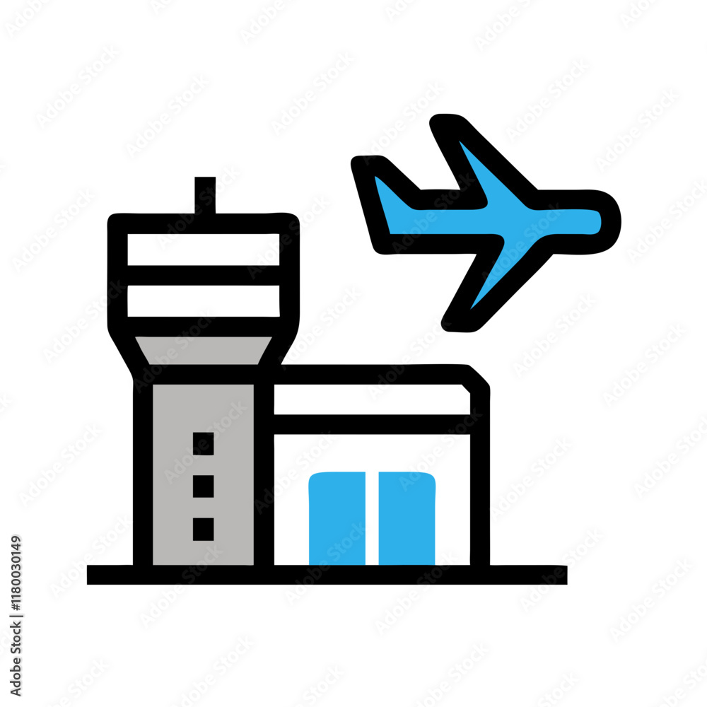 airport icon design