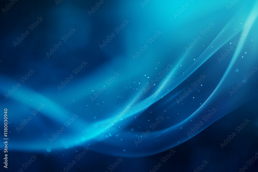 Fototapeta premium Abstract blue ocean wave background design concept 