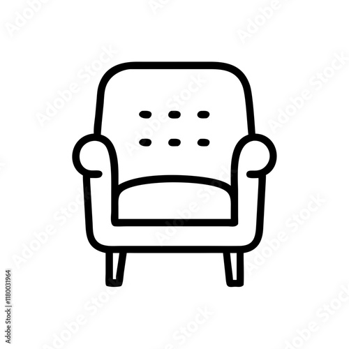 armchair icon design