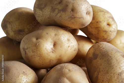 Potato pile detail