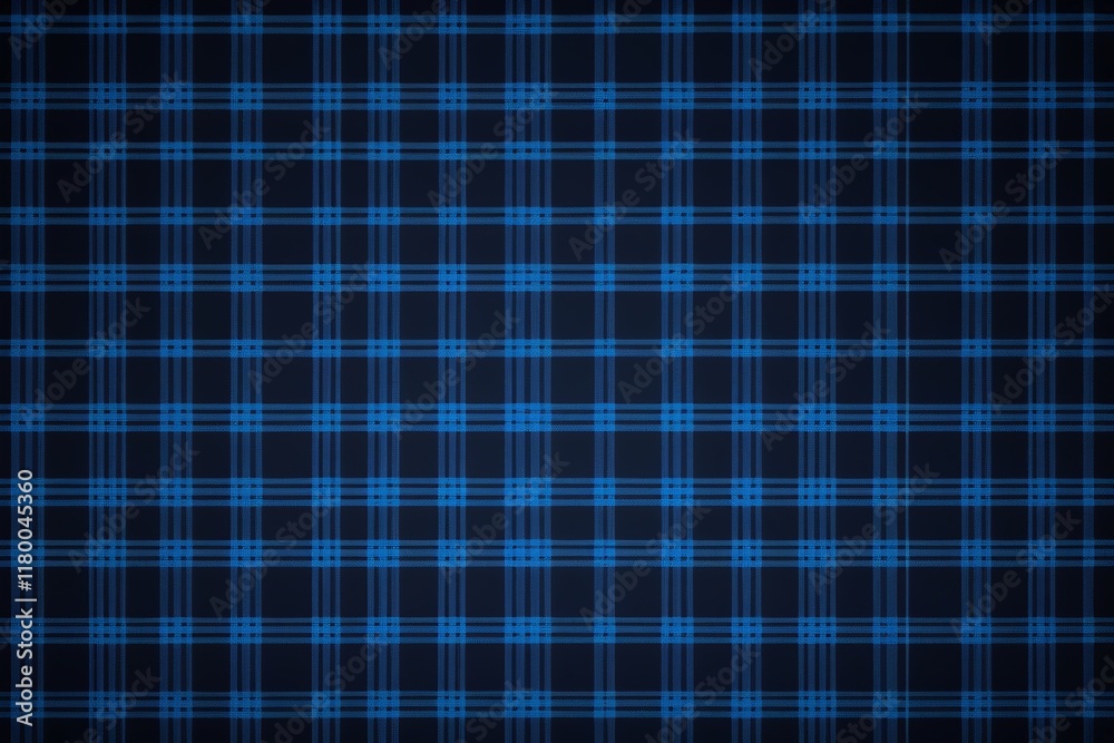 a blue plaid background with a black background and a white line a blue plaid background with a black background and a white line