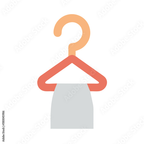 bathrobe hook icon design