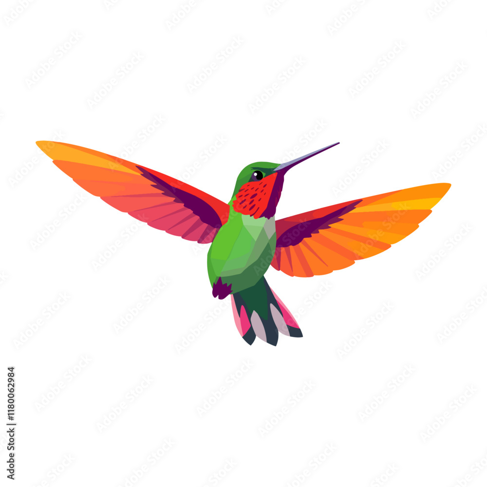 Obraz premium Myna bird vector with a white background.