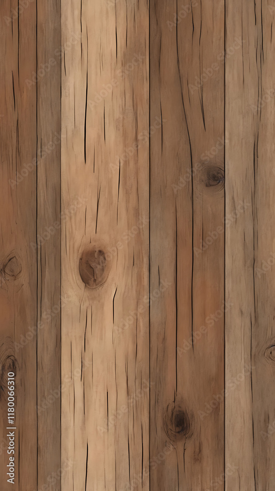 Fototapeta premium A rustic woodgrain-inspired background with textured natural patterns, subtle cracks, and warm earthy tones.