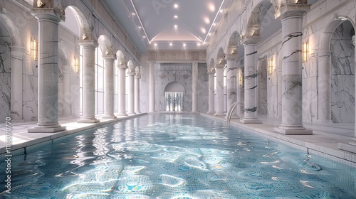 Beautiful home swimming pool 