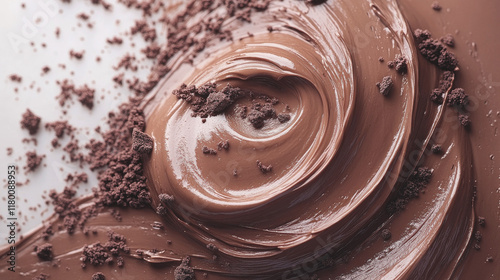 A background in Mocha Mousse hues, texture, Trending color 2025