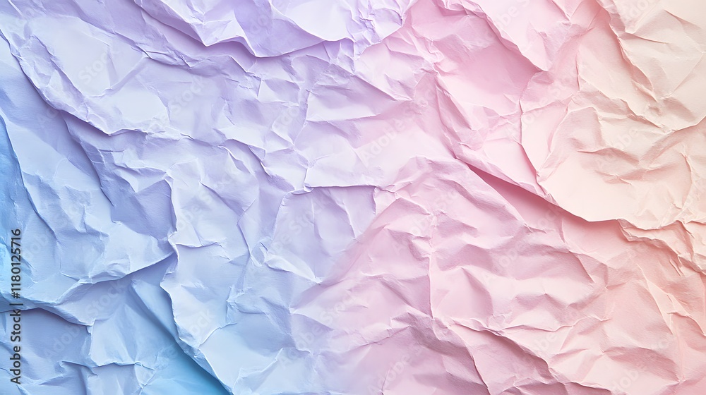 Crumpled Pastel Paper Gradient Background Texture Crumpled Pastel Paper Gradient Background Texture