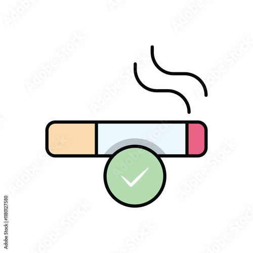 Smoking Sign vector icon