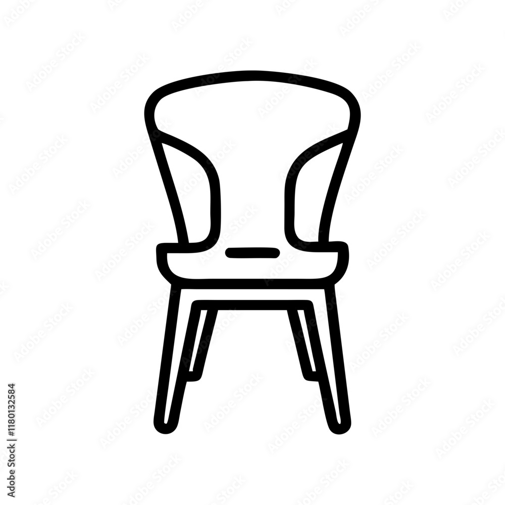 dining chair icon design dining chair icon design