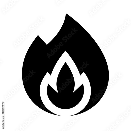flame icon design
