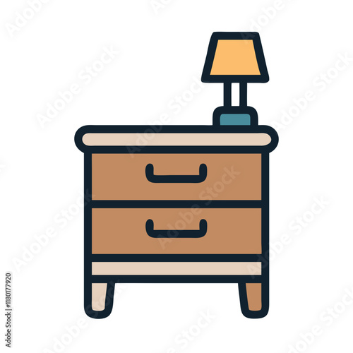 nightstand icon design