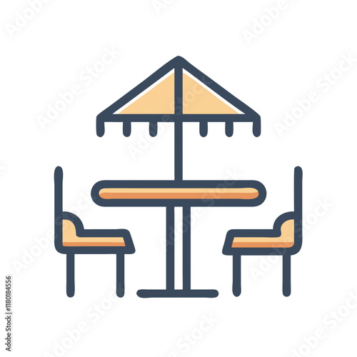 patio furniture icon design