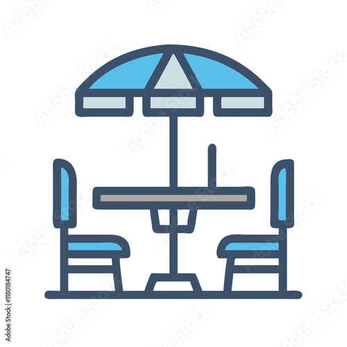 patio furniture icon design