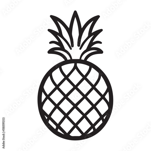 Pineapple Icons: From Simple Silhouettes, Colorful Icons, and Fun Characters to Adorable Mascots.