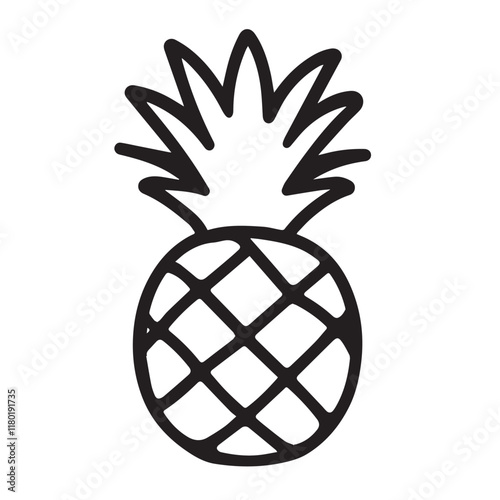 Pineapple Icons: From Simple Silhouettes, Colorful Icons, and Fun Characters to Adorable Mascots.