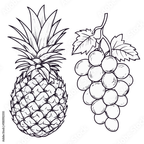 Pineapple Icons: From Simple Silhouettes, Colorful Icons, and Fun Characters to Adorable Mascots.