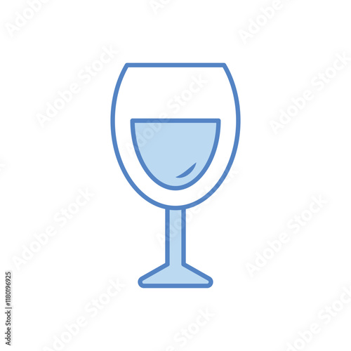 Wine Glass vector icon
